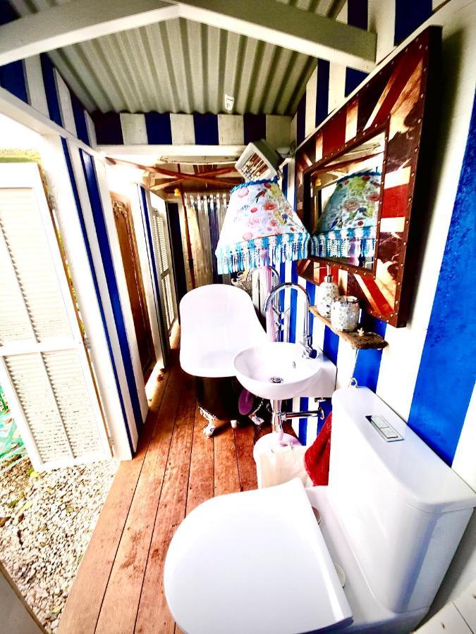 Glamping In Luxury At Little Lytelton Boatique House Apartment Lyttelton Bagian luar foto