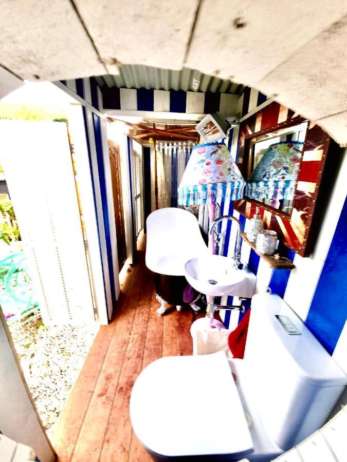 Glamping In Luxury At Little Lytelton Boatique House Apartment Lyttelton Bagian luar foto